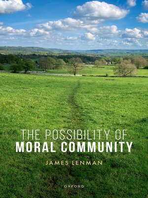 cover image of The Possibility of Moral Community